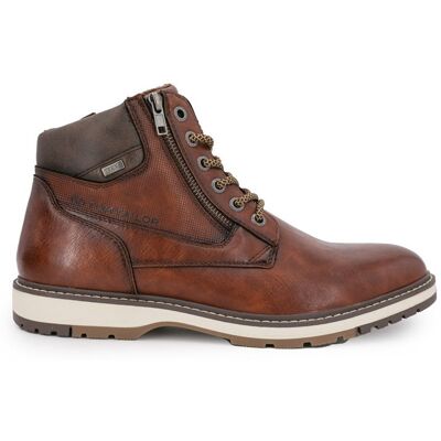 Baskets Simili Cognac Homme TOM TAILOR - Publicité Baskets Simili Cognac Homme TOM TAILOR - Publicité