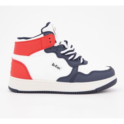 Baskets montantes bi color à lacets Enfant LEE COOPER - Publicité Baskets montantes bi color à lacets Enfant LEE COOPER - Publicité