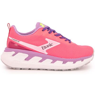 Baskets de sport fluo semelle épaisse Femme ETONIC - Publicité Baskets de sport fluo semelle épaisse Femme ETONIC - Publicité