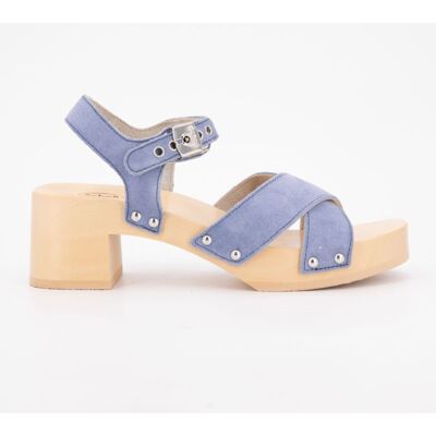 Sandales à talons bleues pescura glacial Femme SCHOLL - Publicité Sandales à talons bleues pescura glacial Femme SCHOLL - Publicité