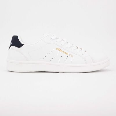 Baskets effet cuir avec détail coloré à lacets Homme ELLESSE - Publicité Baskets effet cuir avec détail coloré à lacets Homme ELLESSE - Publicité