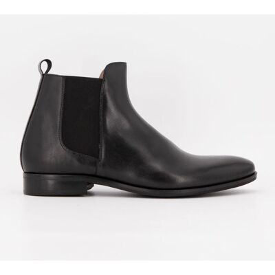 Boots classiques zippées cuir Homme PIERRE CARDIN - Publicité Boots classiques zippées cuir Homme PIERRE CARDIN - Publicité