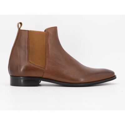 Boots classiques zippées cuir Homme PIERRE CARDIN - Publicité Boots classiques zippées cuir Homme PIERRE CARDIN - Publicité