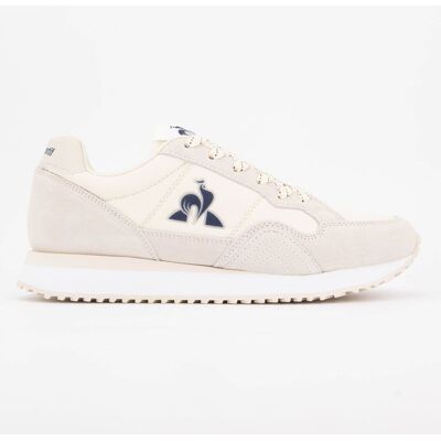 Baskets basses cuir avec lacets à rayures Homme LE COQ SPORTIF - Publicité Baskets basses cuir avec lacets à rayures Homme LE COQ SPORTIF - Publicité