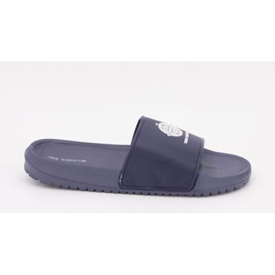 Mules plastique avec logo relief Homme TRUE DIRECTION - Publicité Mules plastique avec logo relief Homme TRUE DIRECTION - Publicité