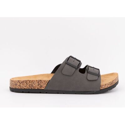 Sandales suede à enfiler avec fermeture boucle Homme BILL TORNADE - Publicité Sandales suede à enfiler avec fermeture boucle Homme BILL TORNADE - Publicité