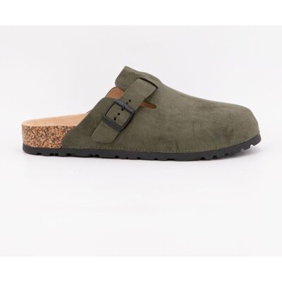 Sabots suede à enfiler semelle plate Homme BILL TORNADE - Publicité Sabots suede à enfiler semelle plate Homme BILL TORNADE - Publicité