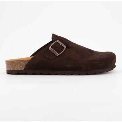 Mules sabots cuir lisse Homme I AM - Publicité Mules sabots cuir lisse Homme I AM - Publicité