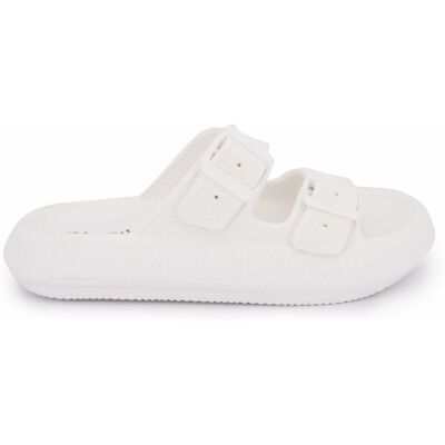 Mules double bride nuon texturée 35/43 Femme LAURA VITA - Publicité Mules double bride nuon texturée 35/43 Femme LAURA VITA - Publicité