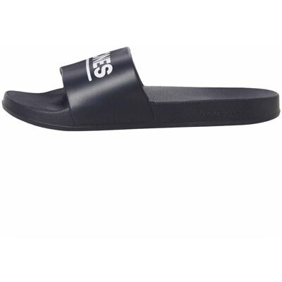 Claquette/mules uni avec logo Homme JACK & JONES - Publicité Claquette/mules uni avec logo Homme JACK & JONES - Publicité