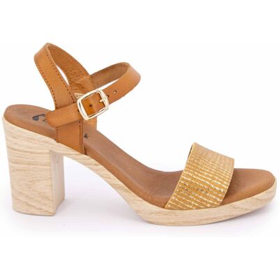 Sandale a talon raphis 73299 t36/41 Femme BIOSTOCK - Publicité Sandale a talon raphis 73299 t36/41 Femme BIOSTOCK - Publicité