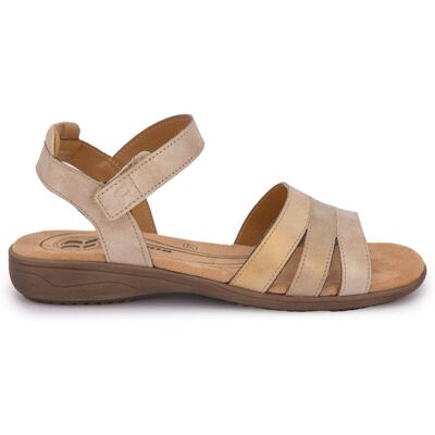 Sandales dorées Femme ROMIKA - Publicité Sandales dorées Femme ROMIKA - Publicité
