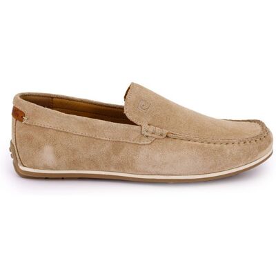 Mocassins en cuir daim semelle fine Homme PIERRE CARDIN - Publicité Mocassins en cuir daim semelle fine Homme PIERRE CARDIN - Publicité