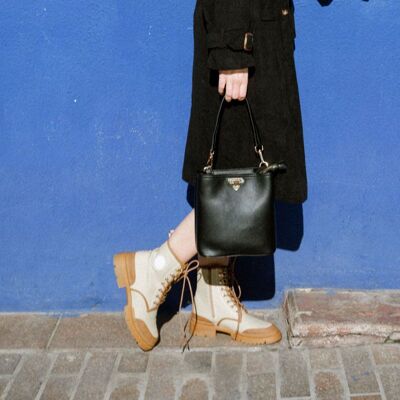 Bottines en tissu Dypster noir avec fermeture éclair Femme LES TROPEZIENNES PAR M.BELARBI - Publicité Bottines en tissu Dypster noir avec fermeture éclair Femme LES TROPEZIENNES PAR M.BELARBI - Publicité