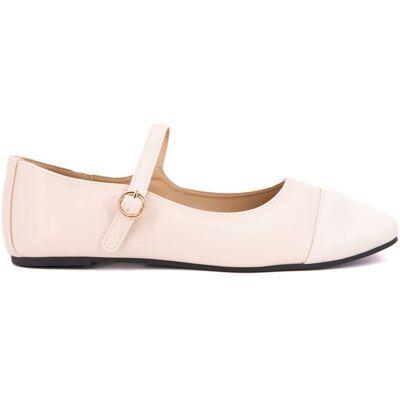 Ballerines à brides bi matiere kinda Femme BURTON OF LONDON - Publicité Ballerines à brides bi matiere kinda Femme BURTON OF LONDON - Publicité