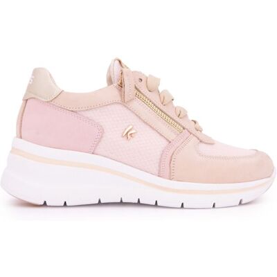 Basket nude/pink/gold t35/41 Femme sportwear KEYS - Publicité Basket nude/pink/gold t35/41 Femme sportwear KEYS - Publicité