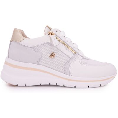 Basket nude/pink/gold t35/41 Femme sportwear KEYS - Publicité Basket nude/pink/gold t35/41 Femme sportwear KEYS - Publicité