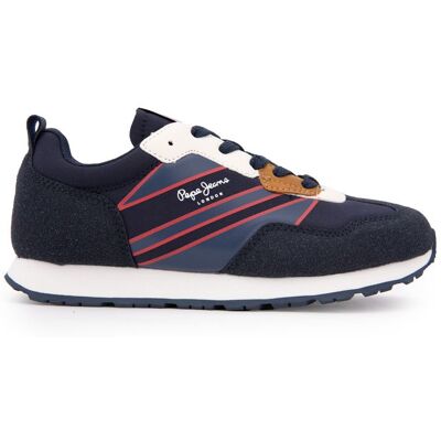 Baskets foster cross b suédine à lacets Enfant PEPE JEANS - Publicité Baskets foster cross b suédine à lacets Enfant PEPE JEANS - Publicité