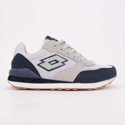 Baskets rétro twenty gris lacets gris Homme LOTTO - Publicité Baskets rétro twenty gris lacets gris Homme LOTTO - Publicité