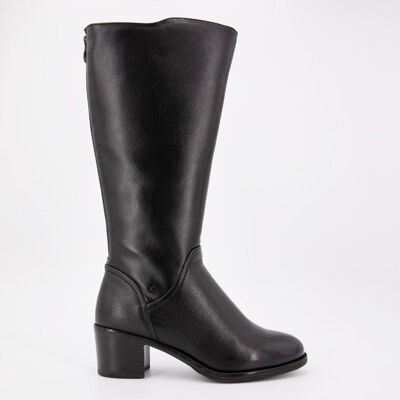 Bottes cuir à talons zippée Femme CAPRICE - Publicité Bottes cuir à talons zippée Femme CAPRICE - Publicité