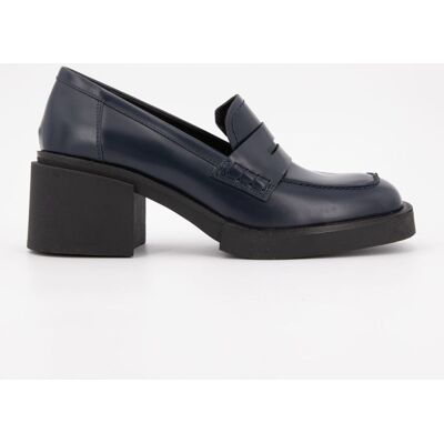Mocassin à talons cuir abrasoft oceano Femme ELVIO ZANON - Publicité Mocassin à talons cuir abrasoft oceano Femme ELVIO ZANON - Publicité