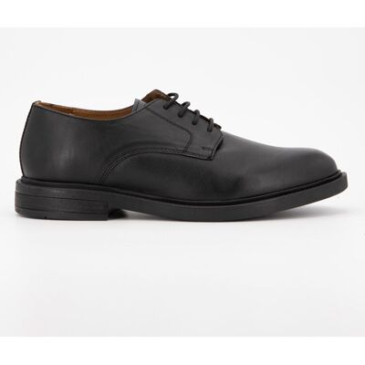 Derbies à lacets basses cuir lisse Homme ELWIN - Publicité Derbies à lacets basses cuir lisse Homme ELWIN - Publicité