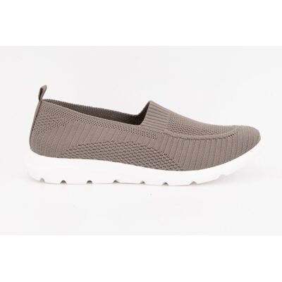 Mocassins en toile à enfiler semelle fine Femme KELARA - Publicité Mocassins en toile à enfiler semelle fine Femme KELARA - Publicité