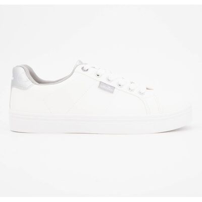 Baskets basses à lacets avec logo milton Femme ELLESSE - Publicité Baskets basses à lacets avec logo milton Femme ELLESSE - Publicité