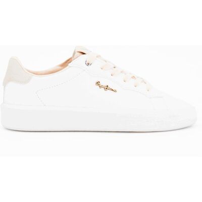 Baskets pinkish dobbie street Femme PEPE JEANS - Publicité Baskets pinkish dobbie street Femme PEPE JEANS - Publicité
