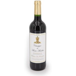 Vin rouge de Bordeaux AOC Classique de Marie Manhes 2021 75cl CHATEAU LA ROSERAIE - Publicité Vin rouge de Bordeaux AOC Classique de Marie Manhes 2021 75cl CHATEAU LA ROSERAIE - Publicité