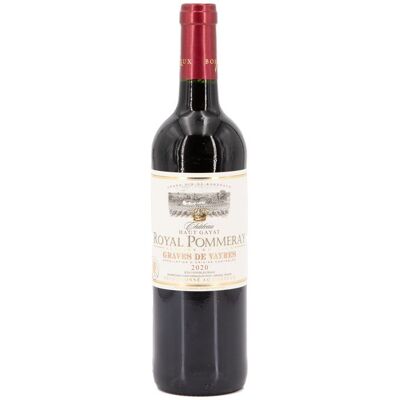 Aoc Graves de vayres rouge Royal Pommeray réserve du Lion 2020 CHATEAU HAUT GAYAT - Publicité Aoc Graves de vayres rouge Royal Pommeray réserve du Lion 2020 CHATEAU HAUT GAYAT - Publicité
