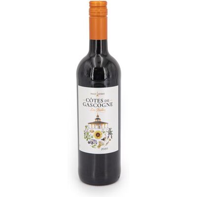 Vin rouge IGP Côtes de Gascogne 2020 75cl LES HALLES - Publicité Vin rouge IGP Côtes de Gascogne 2020 75cl LES HALLES - Publicité