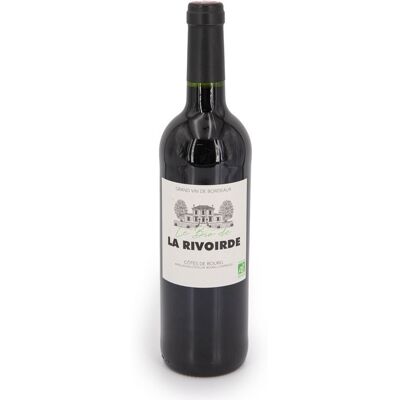 Vin rouge biologique AOC Côtes de Bourg 2017 75cl LA RIVOIRDE - Publicité Vin rouge biologique AOC Côtes de Bourg 2017 75cl LA RIVOIRDE - Publicité