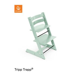 Stokke Chaise haute Tripp Trapp bleu menthe  - Blanc - Publicité