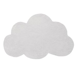 Lilipinso and Co Tapis nuage gris clair  - Blanc - Publicité