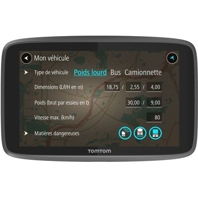 Gps Camion Tomtom Go Professional 6250 Europe 49 Pays - Publicité Gps Camion Tomtom Go Professional 6250 Europe 49 Pays - Publicité