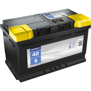 Batterie Norauto Bv42 Efb 80 Ah - 730 A - Publicité Batterie Norauto Bv42 Efb 80 Ah - 730 A - Publicité