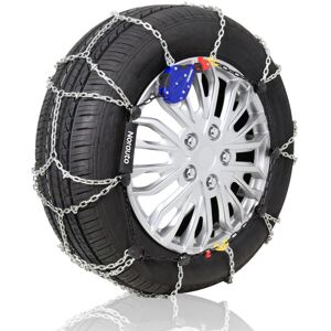 2 Chaînes Neige Norauto Automatiques 9 Mm Taille 80 - Publicité 2 Chaînes Neige Norauto Automatiques 9 Mm Taille 80 - Publicité