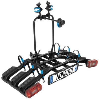 Porte-vélos Sur Attelage Norauto E-fit 100-3 Pour 3 Vélos Compatible Vélo Électrique - Publicité Porte-vélos Sur Attelage Norauto E-fit 100-3 Pour 3 Vélos Compatible Vélo Électrique - Publicité