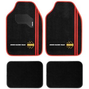 Ensemble Complet De Tapis Universels Momo Car Sport Noir Et