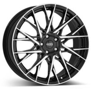 Jante en Alliage Dotz Fuji Dark - 8x20 - 5x114.3 - Noir/Poli - Type de véhicule - Publicité Jante en Alliage Dotz Fuji Dark - 8x20 - 5x114.3 - Noir/Poli - Type de véhicule - Publicité