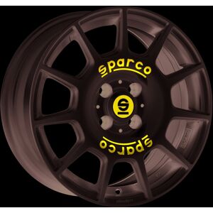 Jante Alu Sparco Terra 16 Pouces - 7x16 4x108 Et25 Blanc Lettre Bleue - Publicité Jante Alu Sparco Terra 16 Pouces - 7x16 4x108 Et25 Blanc Lettre Bleue - Publicité