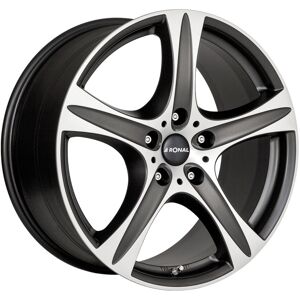 Jante Alu Ronal R55 Suv 17 Pouces - 7.5x17 5x108 Et45 Noir Face Polie - Publicité Jante Alu Ronal R55 Suv 17 Pouces - 7.5x17 5x108 Et45 Noir Face Polie - Publicité