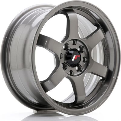Jante Alu Japan Racing Jr3 - 15 Pouces - Gris - Publicité Jante Alu Japan Racing Jr3 - 15 Pouces - Gris - Publicité