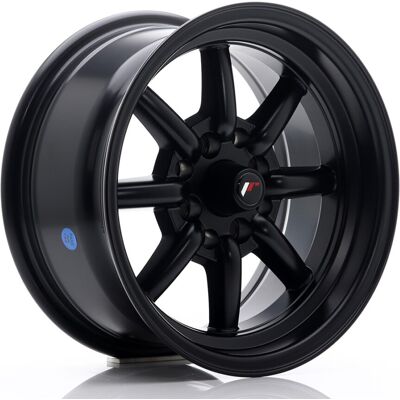 Jante Alu Japan Racing Jr19 - 15 Pouces - Noir Mat - Publicité Jante Alu Japan Racing Jr19 - 15 Pouces - Noir Mat - Publicité
