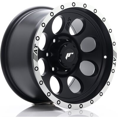 Jante Alu Japan Racing Jrx4 - 16 Pouces - Noir Mat Bord Poli - Publicité Jante Alu Japan Racing Jrx4 - 16 Pouces - Noir Mat Bord Poli - Publicité