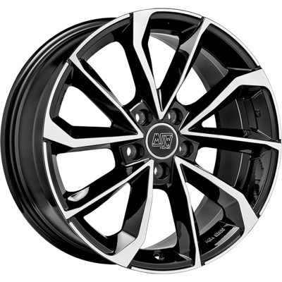 Jante Alu Msw Msw 42 18 Pouces - 8x18 5x112 Et48 Noir Brillant - Publicité Jante Alu Msw Msw 42 18 Pouces - 8x18 5x112 Et48 Noir Brillant - Publicité