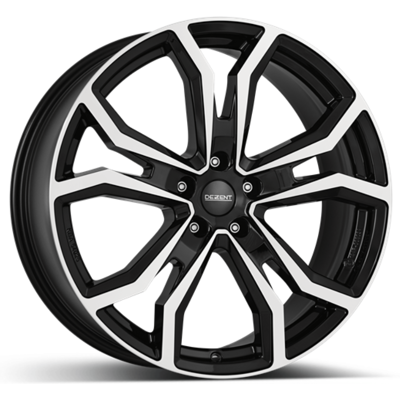Jante Alu Dezent Tv - 18 Pouces - Noir Face Polie - Publicité Jante Alu Dezent Tv - 18 Pouces - Noir Face Polie - Publicité