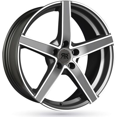 Jante Alu Racer Artic Evo - 18 Pouces - Gris Face Polie - Publicité Jante Alu Racer Artic Evo - 18 Pouces - Gris Face Polie - Publicité