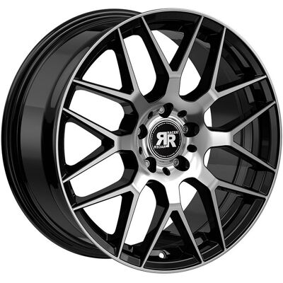 Jante Alu Racer Drifter - 18 Pouces - Noir Brillant - Publicité Jante Alu Racer Drifter - 18 Pouces - Noir Brillant - Publicité
